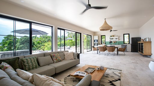 Villa Blanca Samui Living room