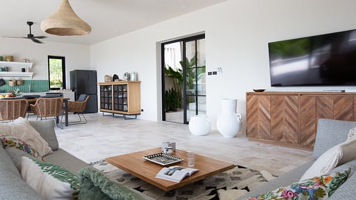 Villa Blanca Samui Living room