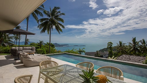 Villa Blanca Samui Terrace/Veranda