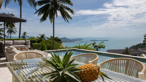 Villa Blanca Samui Terrace/Veranda
