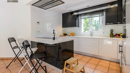 Villa Blanca Santa Eulalia Kitchen