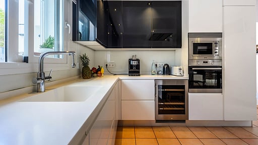 Villa Blanca Santa Eulalia Kitchen