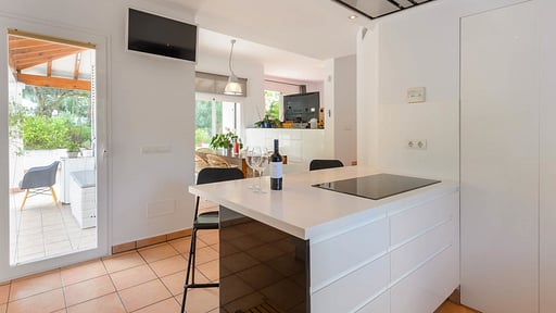 Villa Blanca Santa Eulalia Kitchen