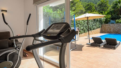 Villa Blanca Santa Eulalia Gym