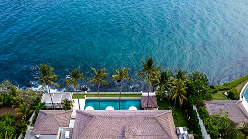 Villa Blanca Drone pictures