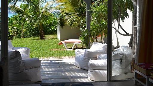 Villa Blanche Terrasse/Veranda