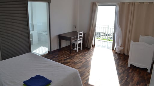 Villa Bleue Schlafzimmer 1