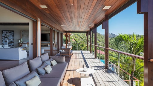 Villa Blue Dragon Terrasse