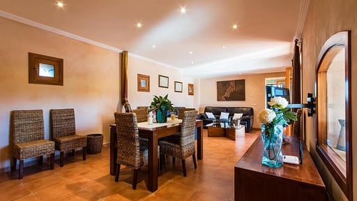 Villa Blue Green Zona de comedor