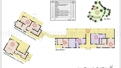 Villa Blue Heights Floor plan