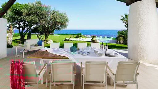 Villa Blue Moon Terrace/Veranda