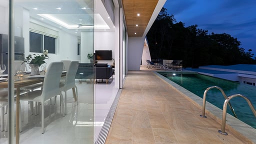 Villa Blue Munii Terrace/Veranda