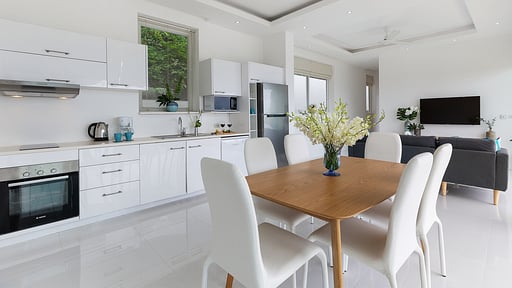 Villa Blue Munii Kitchen