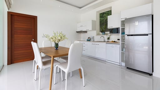 Villa Blue Munii Kitchen