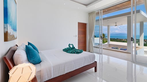 Villa Blue Munii Bedroom 1