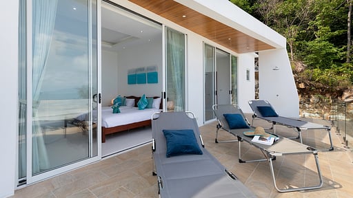 Villa Blue Munii Terrace/Veranda