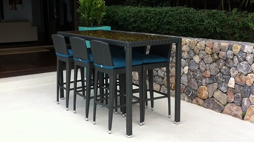 Villa Blue Samui Dining area