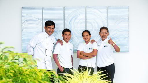 Villa Blue View I Villa staff