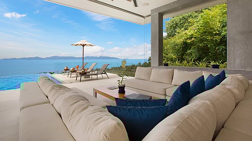 Villa Blue View I Living room