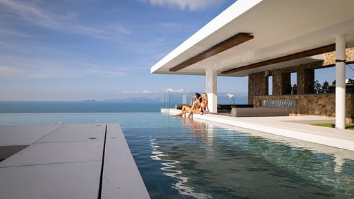 Villa Blue View Luxe Swimming pool