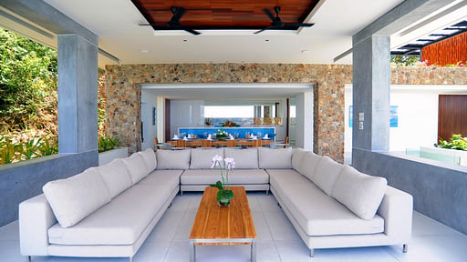 Villa Blue View Living room