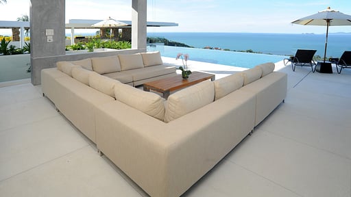 Villa Blue View Living room