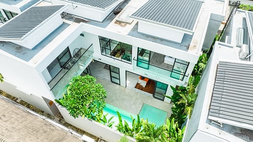 Villa Blue Water Drone pictures