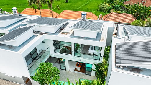 Villa Blue Water Drone pictures