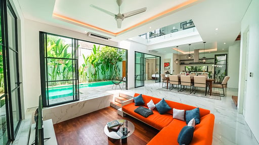 Villa Blue Water Living room