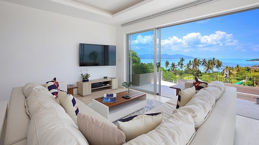 Villa Blue Water Living room