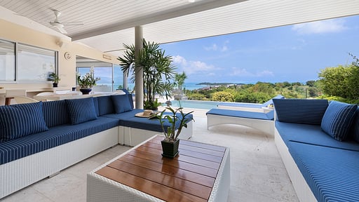 Villa Blue Water Living room 2