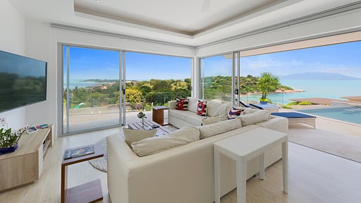 Villa Blue Water Living room