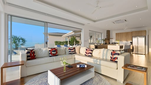 Villa Blue Water Living room