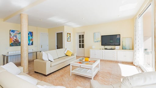 Villa Bluetique Woonkamer 2