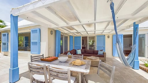 Villa Boa Marigot Dining area