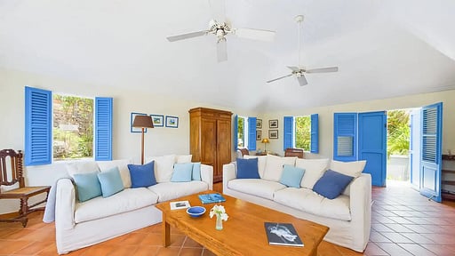 Villa Boa Marigot Living room