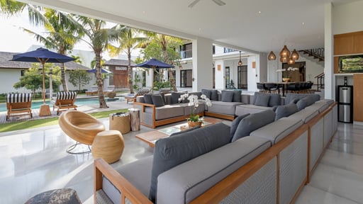 Villa Bogor Living room