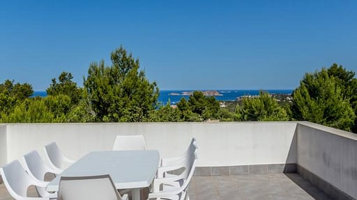 Villa Bold Times Zona de comedor