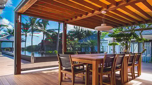 Villa BOM Dining area