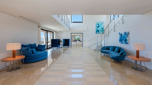 Villa Bonair Sky Woonkamer 