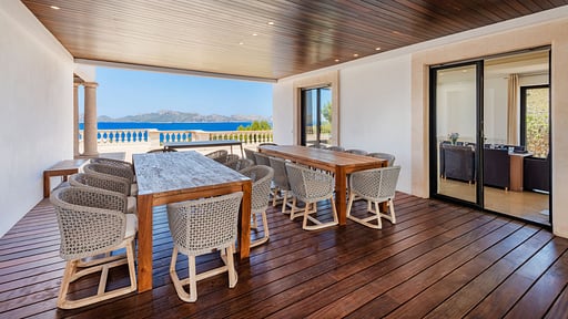 Villa Bonair Sky Eethoek