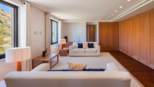 Villa Bonair Sky Woonkamer 