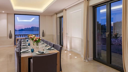 Villa Bonair Sky Eethoek