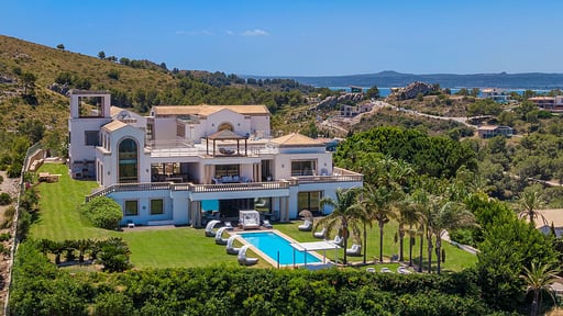 Villa Bonair Sky Drone foto's