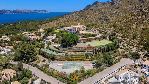 Villa Bonair Sky Drone foto's