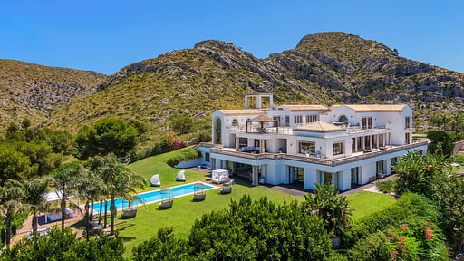 Villa Bonair Sky Drone foto's