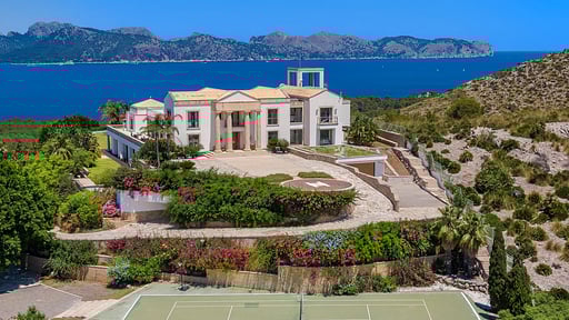 Villa Bonair Sky Drone foto's