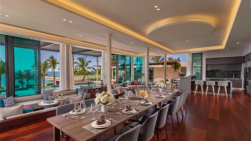 Villa Boonta Dining area