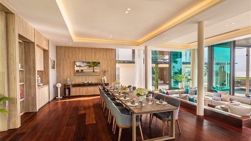 Villa Boonta Dining area