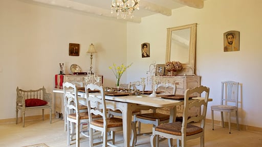 Villa Borie Zona de comedor